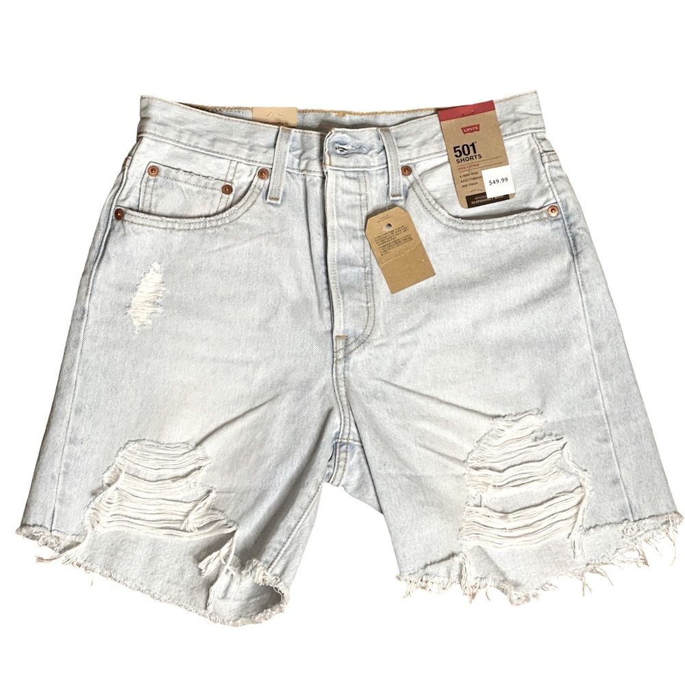 LEVI’S| NWT high rise easy through mid thigh shorts